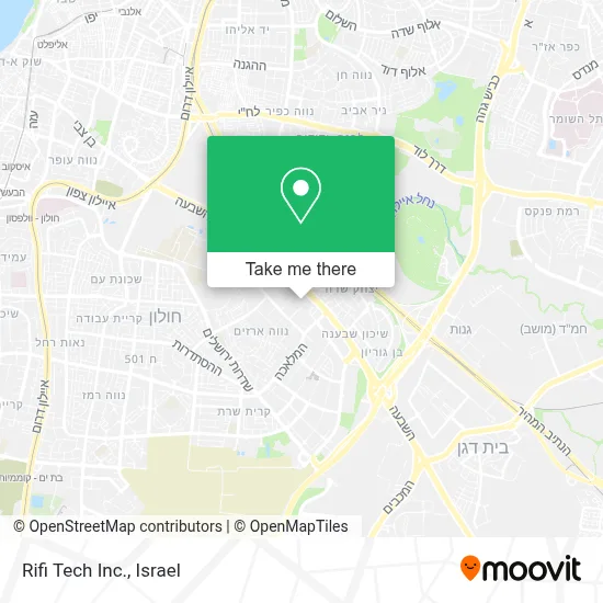 Rifi Tech Inc. map