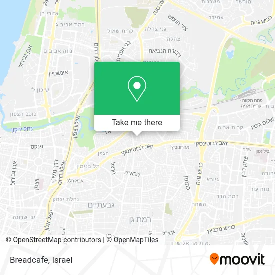 Breadcafe map