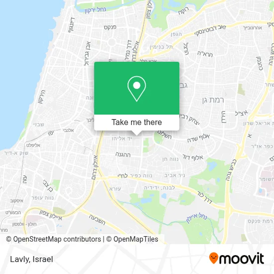 Lavly map