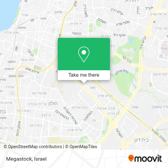 Megastock map