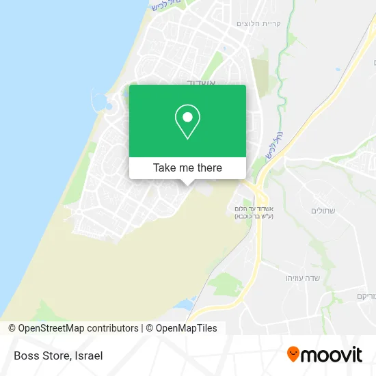 Boss Store map