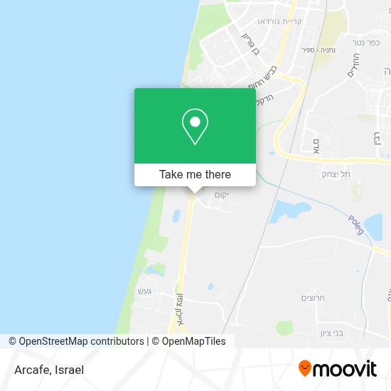Arcafe map