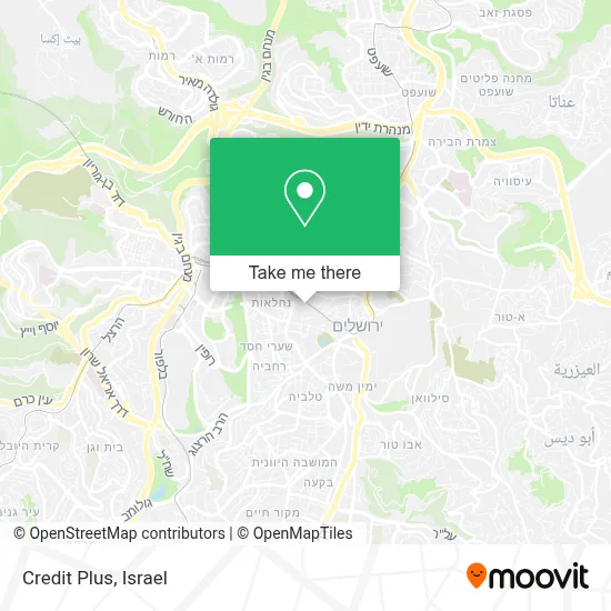 Credit Plus map