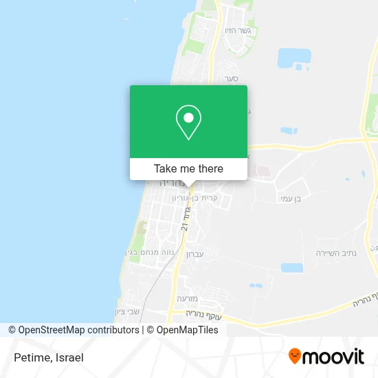 Petime map
