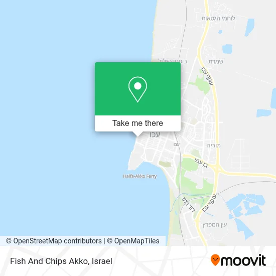 Fish And Chips Akko map