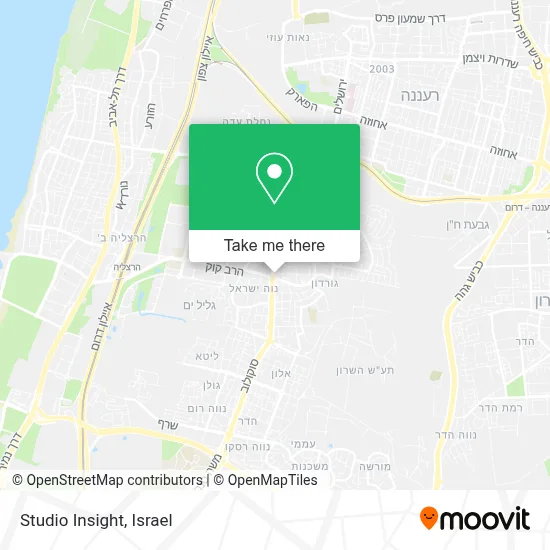 Studio Insight map