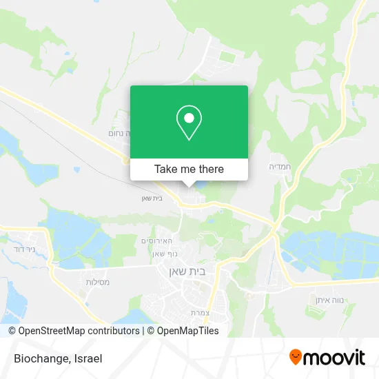 Biochange map