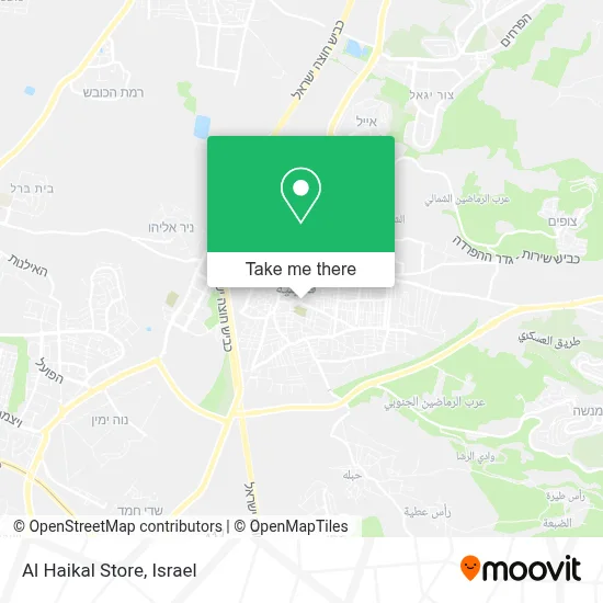 Al Haikal Store map