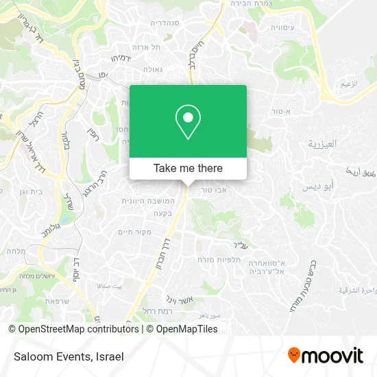 Saloom Events map