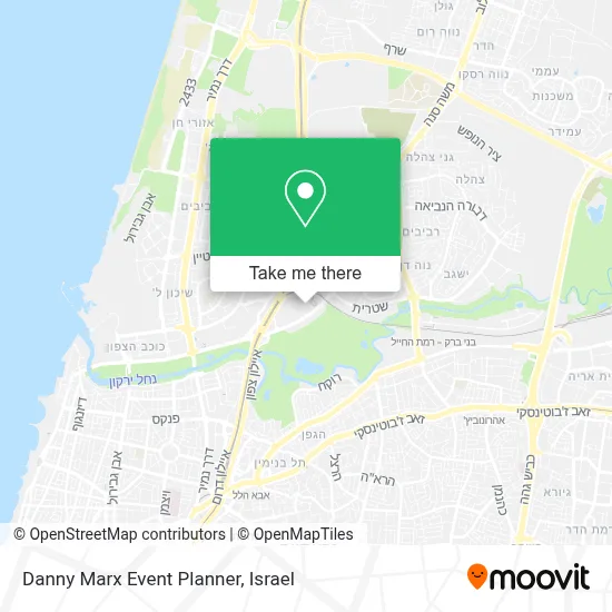 Danny Marx Event Planner map