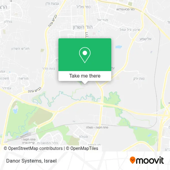 Danor Systems map