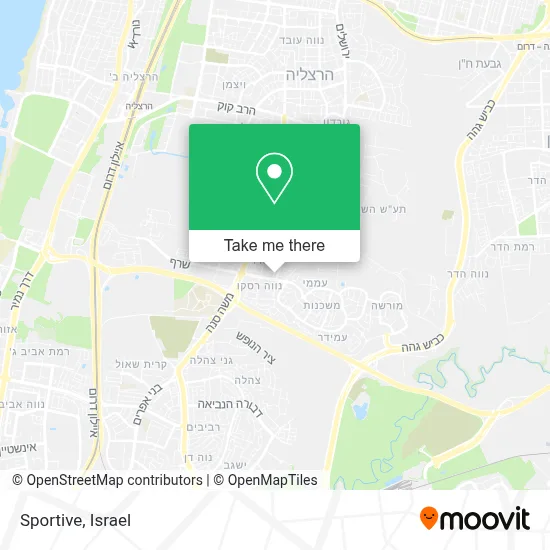 Sportive map