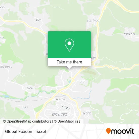 Global Foxcom map