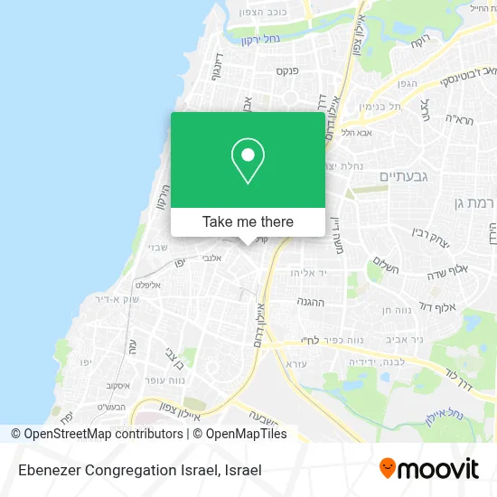 Ebenezer Congregation Israel map