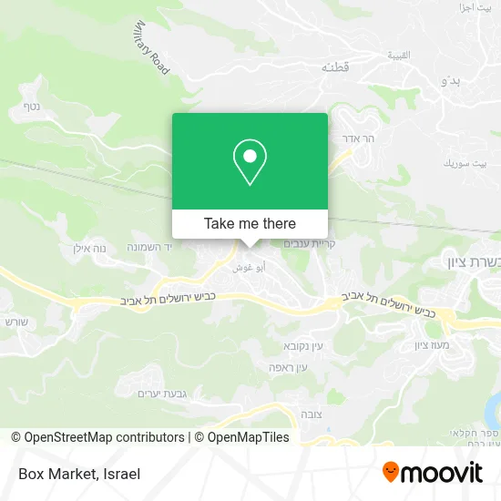Box Market map