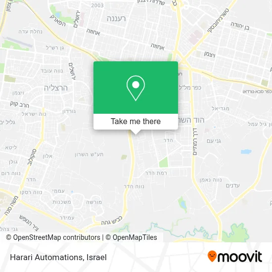 Harari Automations map