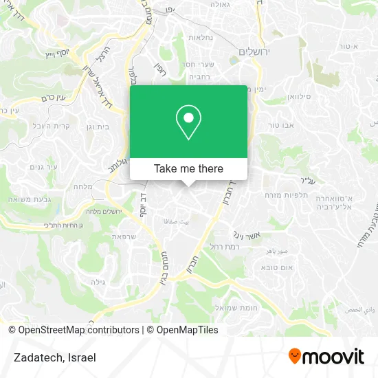 Zadatech map