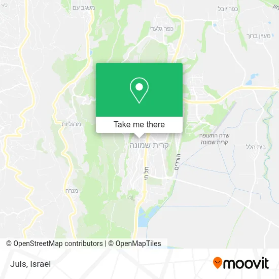 Juls map