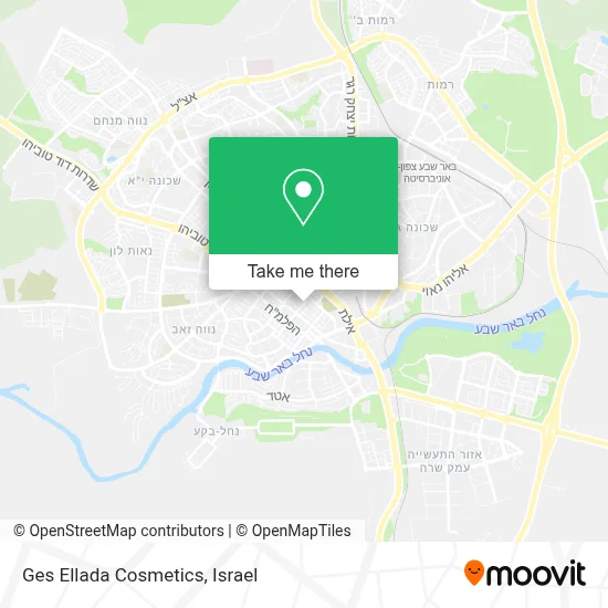 Ges Ellada Cosmetics map