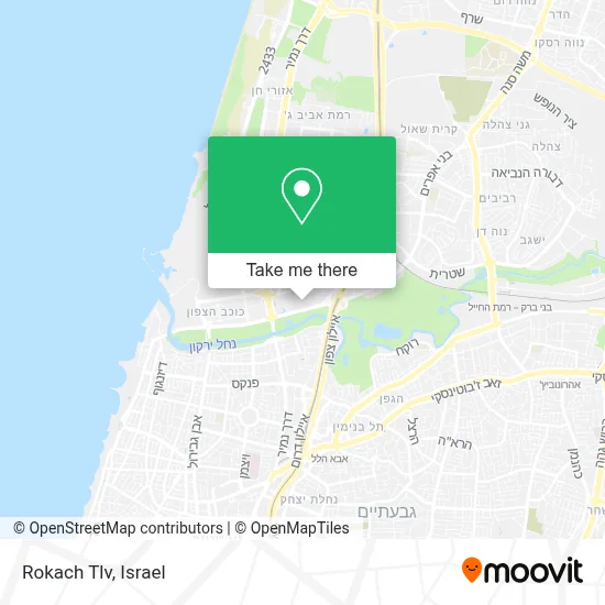 Rokach Tlv map