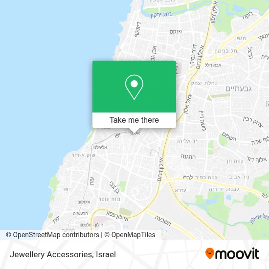 Jewellery Accessories map