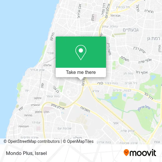 Mondo Plus map
