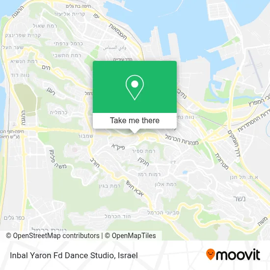 Inbal Yaron Fd Dance Studio map