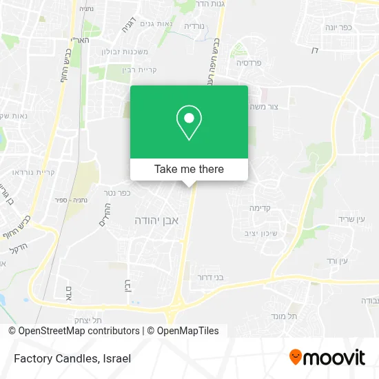 Factory Candles map