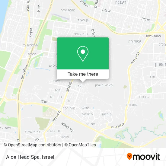 Aloe Head Spa map