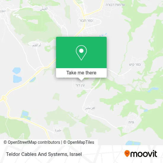 Teldor Cables And Systems map