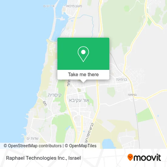 Raphael Technologies Inc. map