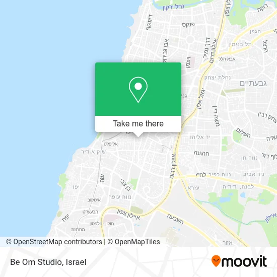 Be Om Studio map