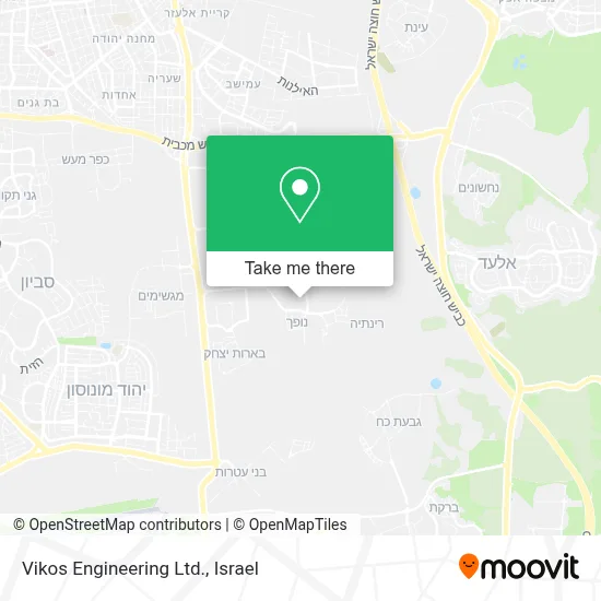 Vikos Engineering Ltd. map