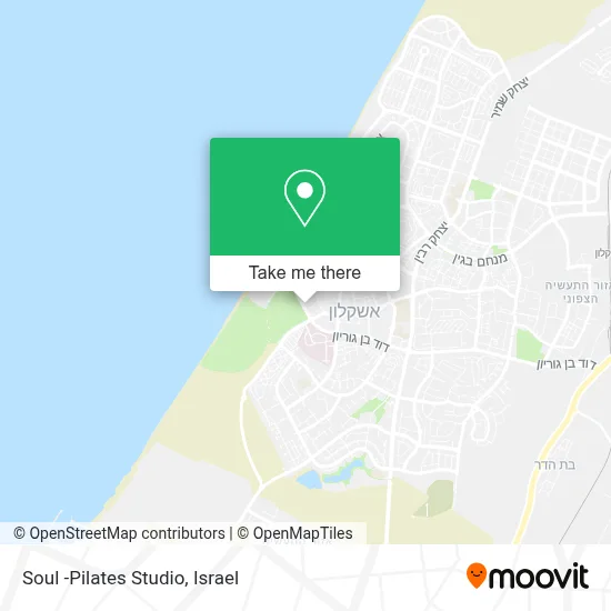 Soul -Pilates Studio map