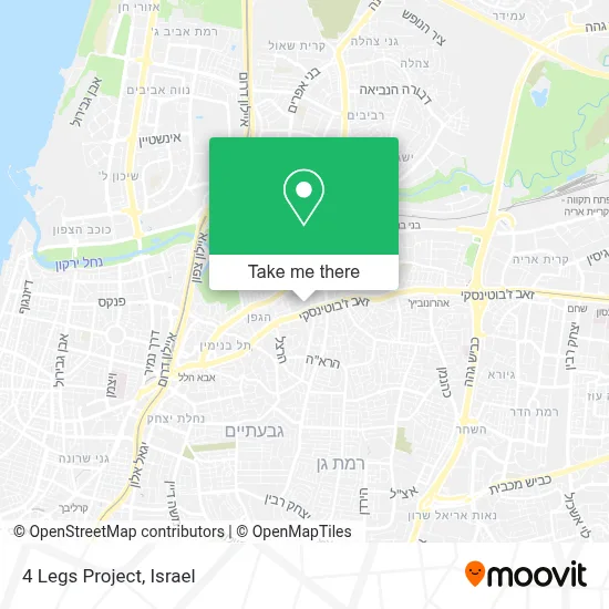 4 Legs Project map