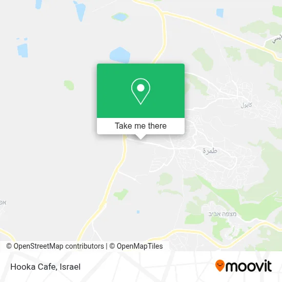 Hooka Cafe map
