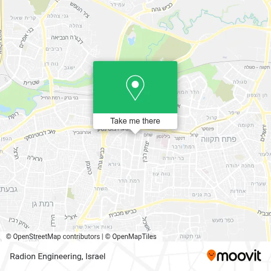 Radion Engineering map