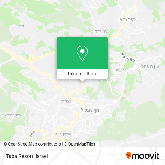 Taba Resort map
