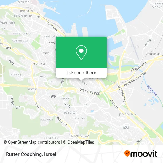 Rutter Coaching map