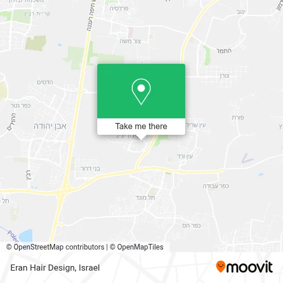 Eran Hair Design map