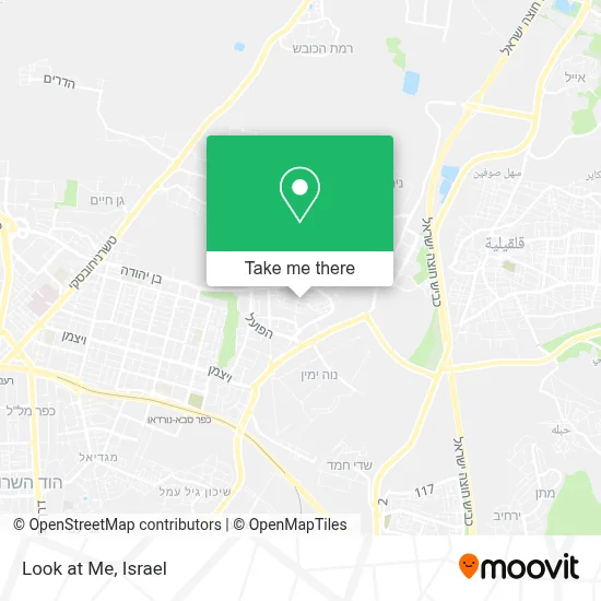 Look at Me map