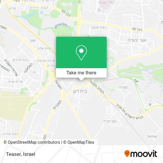 Teaser map