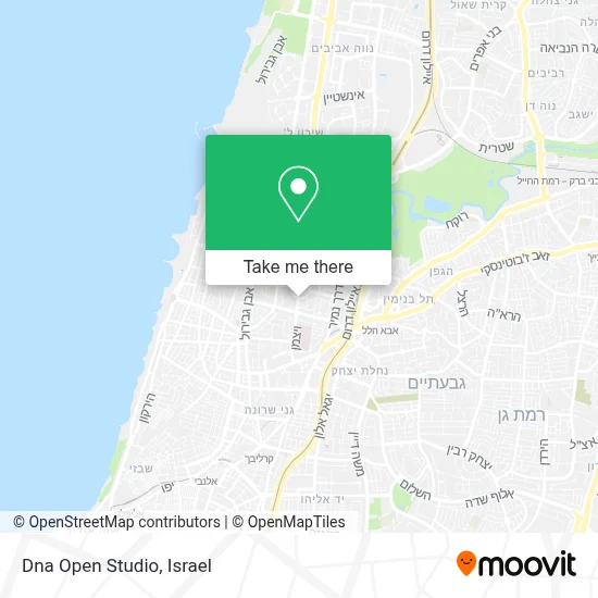 Dna Open Studio map