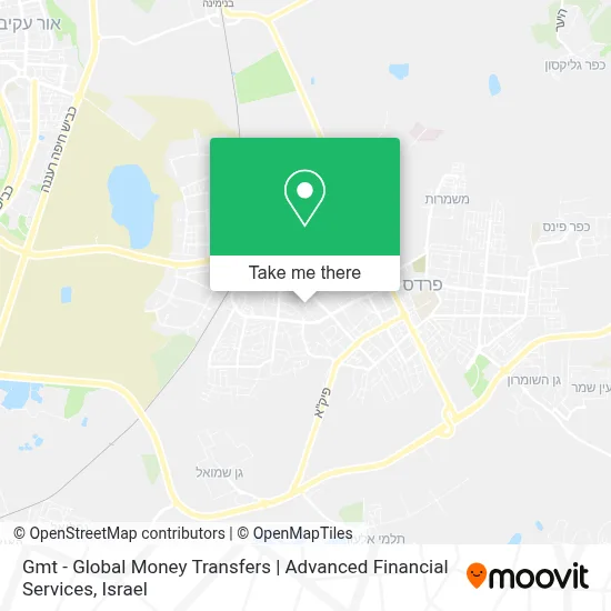 Gmt - Global Money Transfers | Advanced Financial Services map