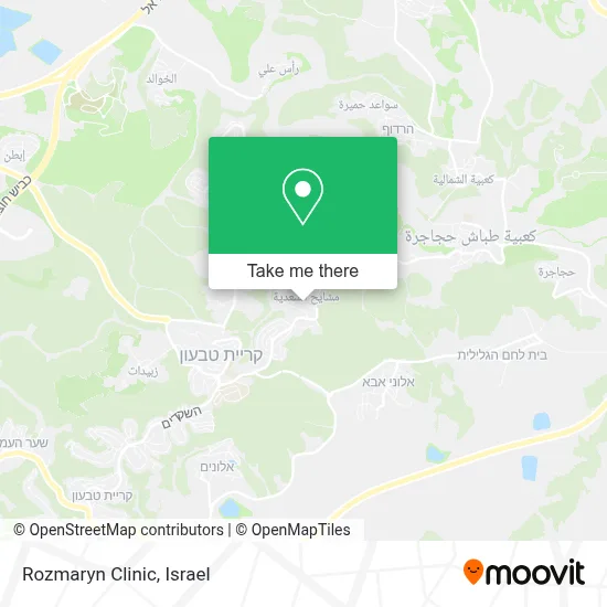Rozmaryn Clinic map