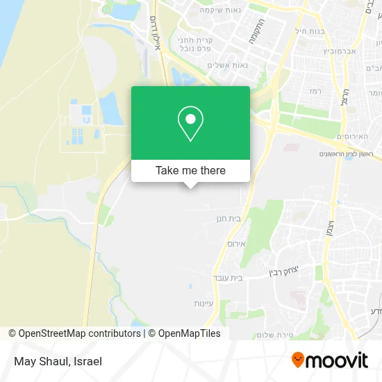 May Shaul map