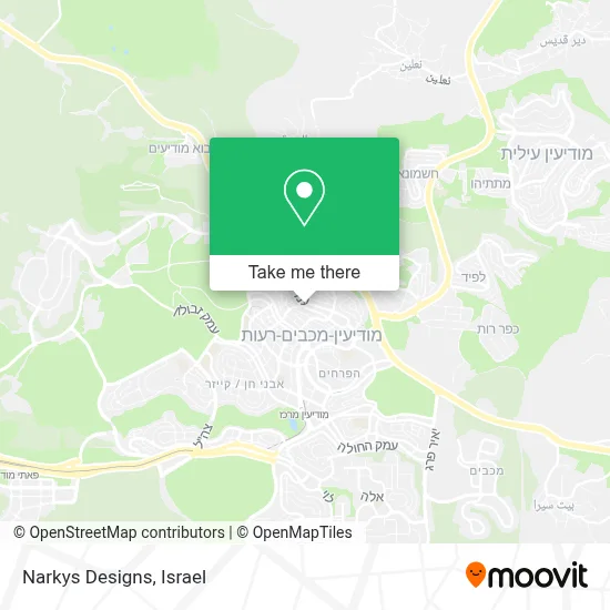 Narkys Designs map