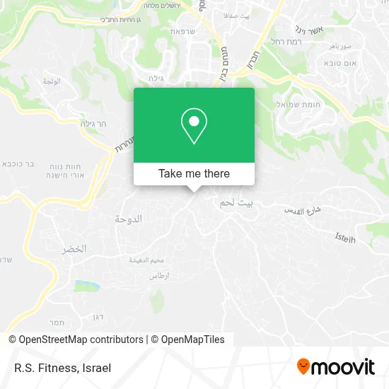 R.S. Fitness map