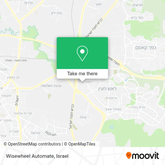 Wisewheel Automate map