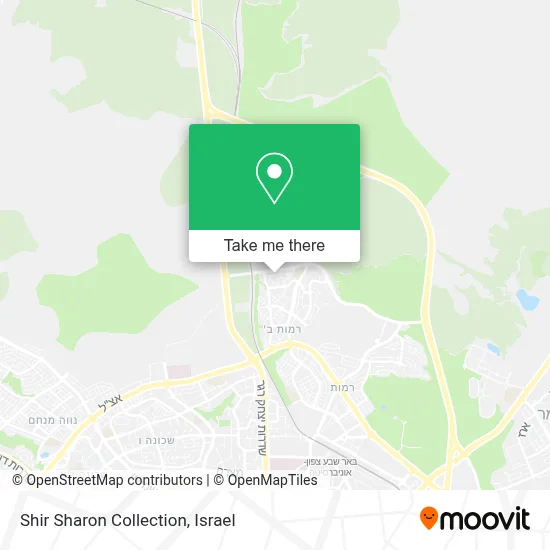 Shir Sharon Collection map